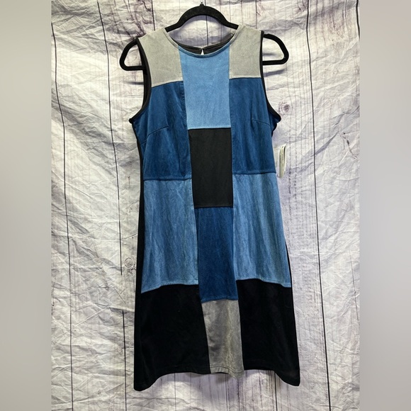 Vintage Spence Patchwork Shift Dress NWT  6 - Picture 1 of 6